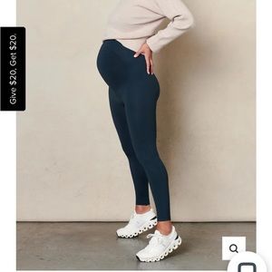Blanqi support tummy maternity leggings
